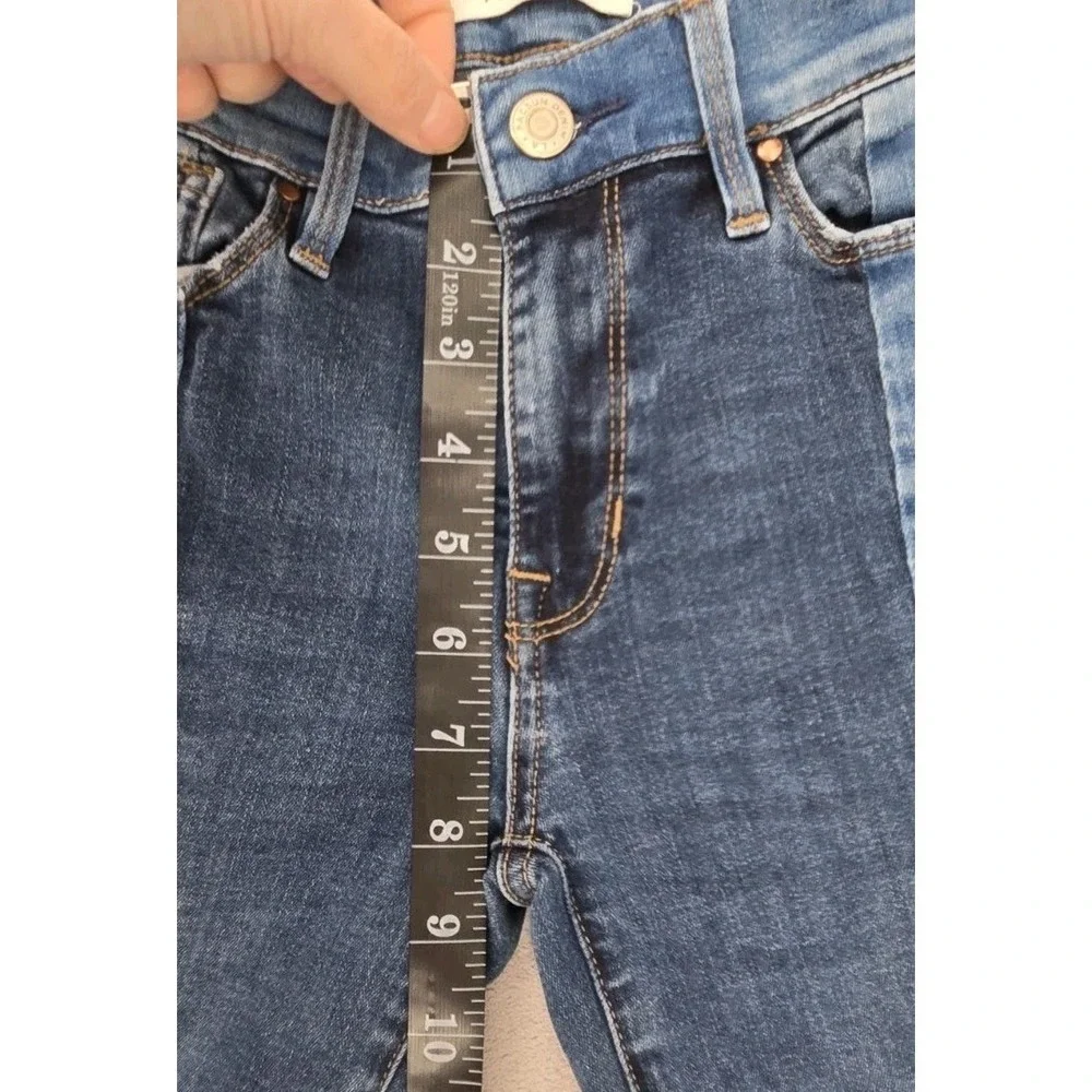 PacSun Women's High Rise Jegging Jeans‎ Two Tone Blue Denim Size 22